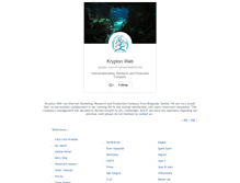 Tablet Screenshot of kryptonweb.net